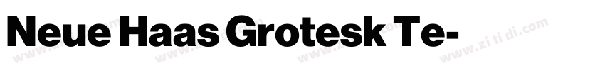 Neue Haas Grotesk Te字体转换 Neue Haas Grotesk Te字体转换